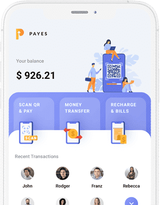 Payes - Online Bill Payment App, Recharge & Booking App, Wallet App at opus labworks