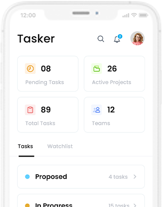 Tasker - Task Management App, Task Organiser App, Task manager App at opus labworks