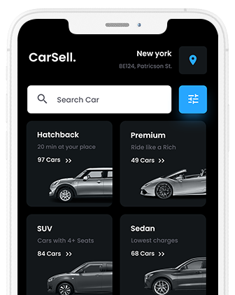 CarSell - Car Buying Selling App Template, Car Comparison App Template, Car eCommerce App at opus labworks